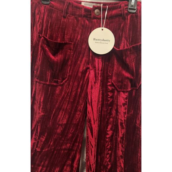 RusttyDustty NWT Large Women's Bohemia Crush Pants - Picture 3 of 5
